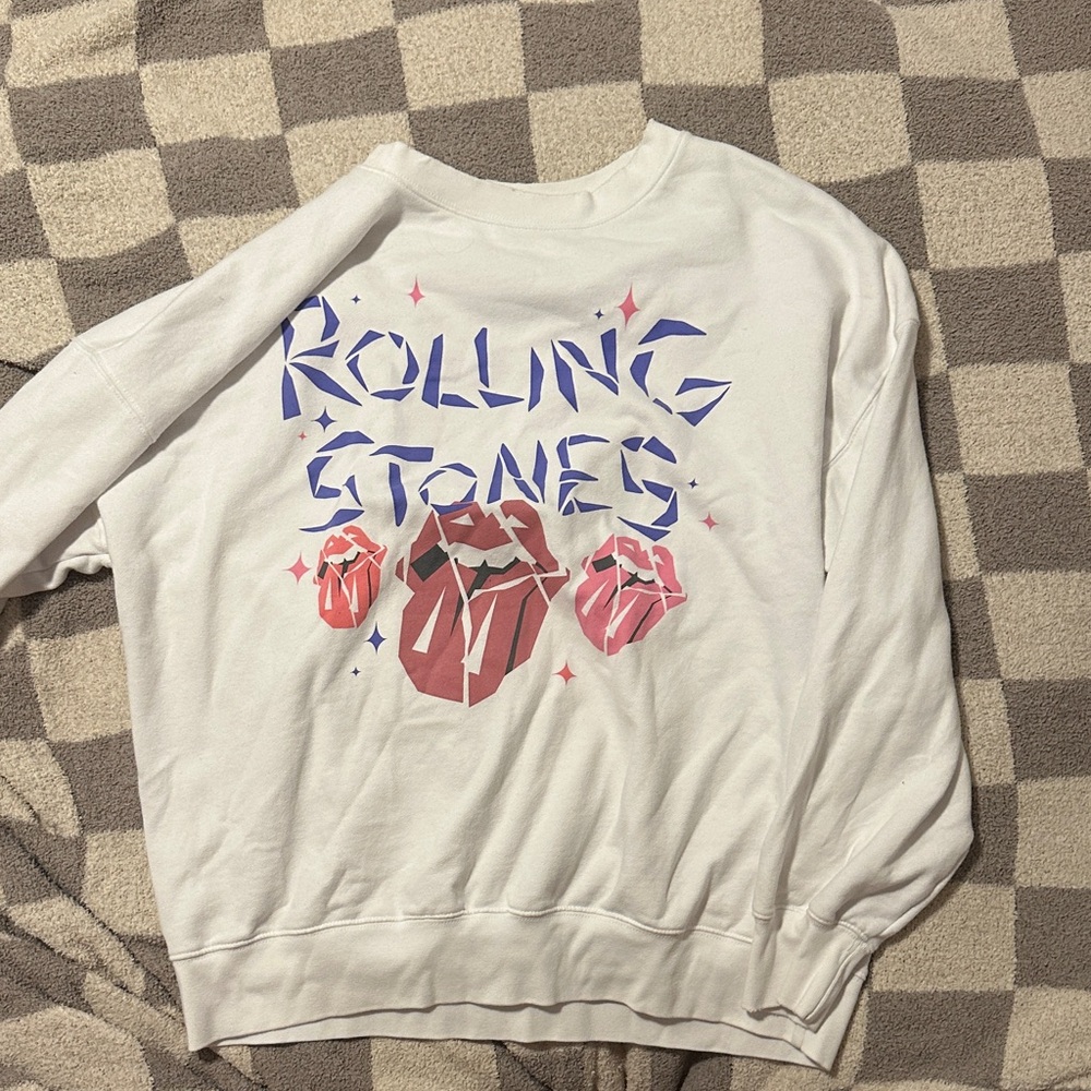 American Eagle Outfitters White Sweatshirt